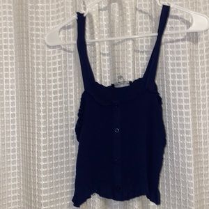 Navy tank top